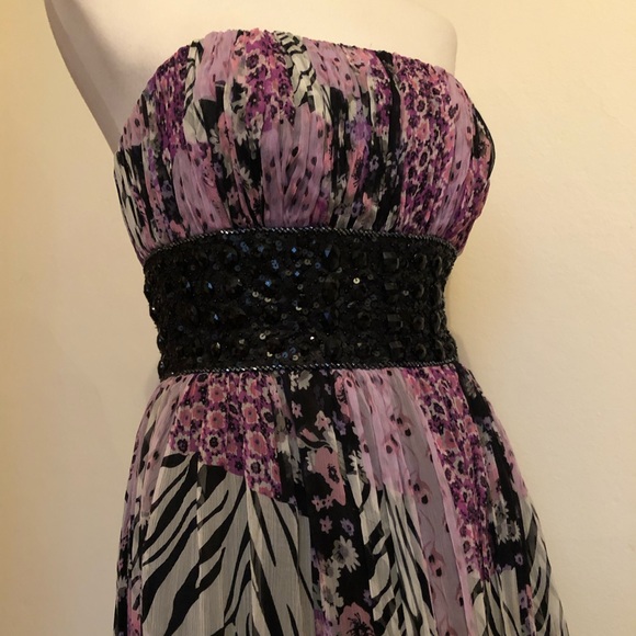 Atelier Alyce Satin Rouge Collection Silk Dress - Picture 2 of 11